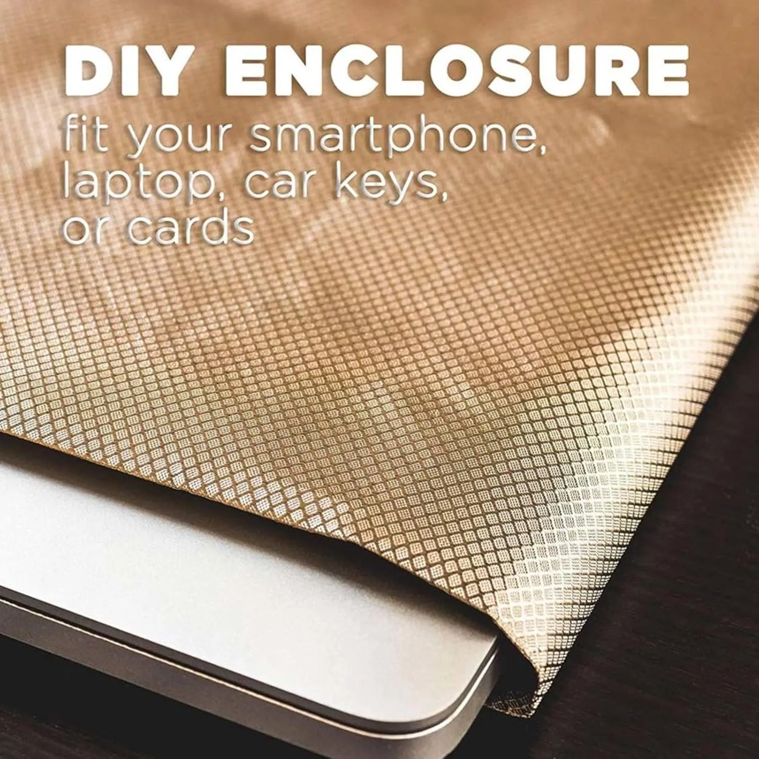 RFID Shielding Fabric Faraday Cloth Faraday Bags Military Grade Fabric Shielding-Block WiFi for Radiowave Microwave, Electromagnetic Fields,silver-7x1.1m