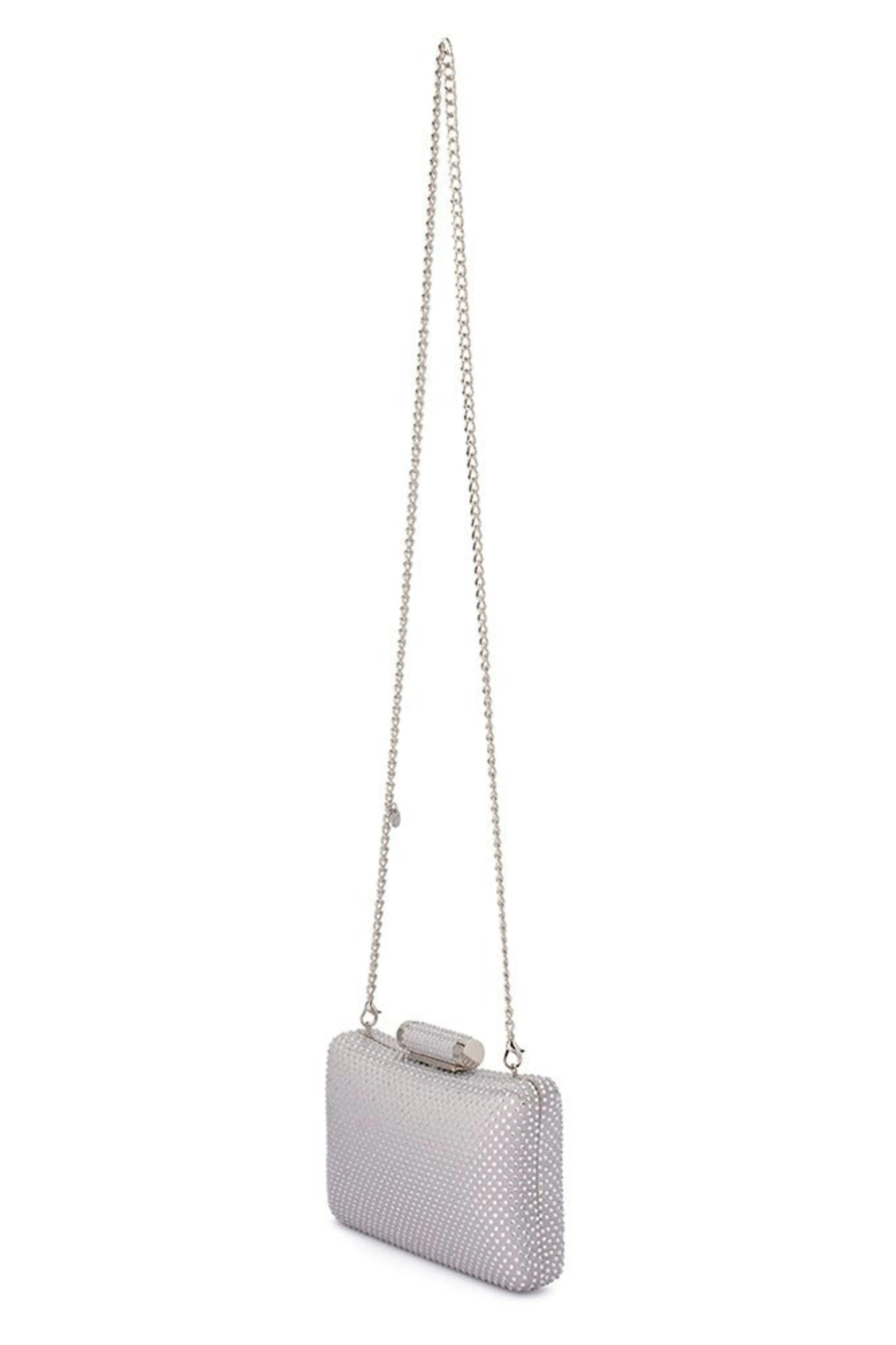 Rhianna Hot Fix Clutch - Oyster