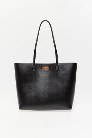 Rigid Shopper Bag - Black