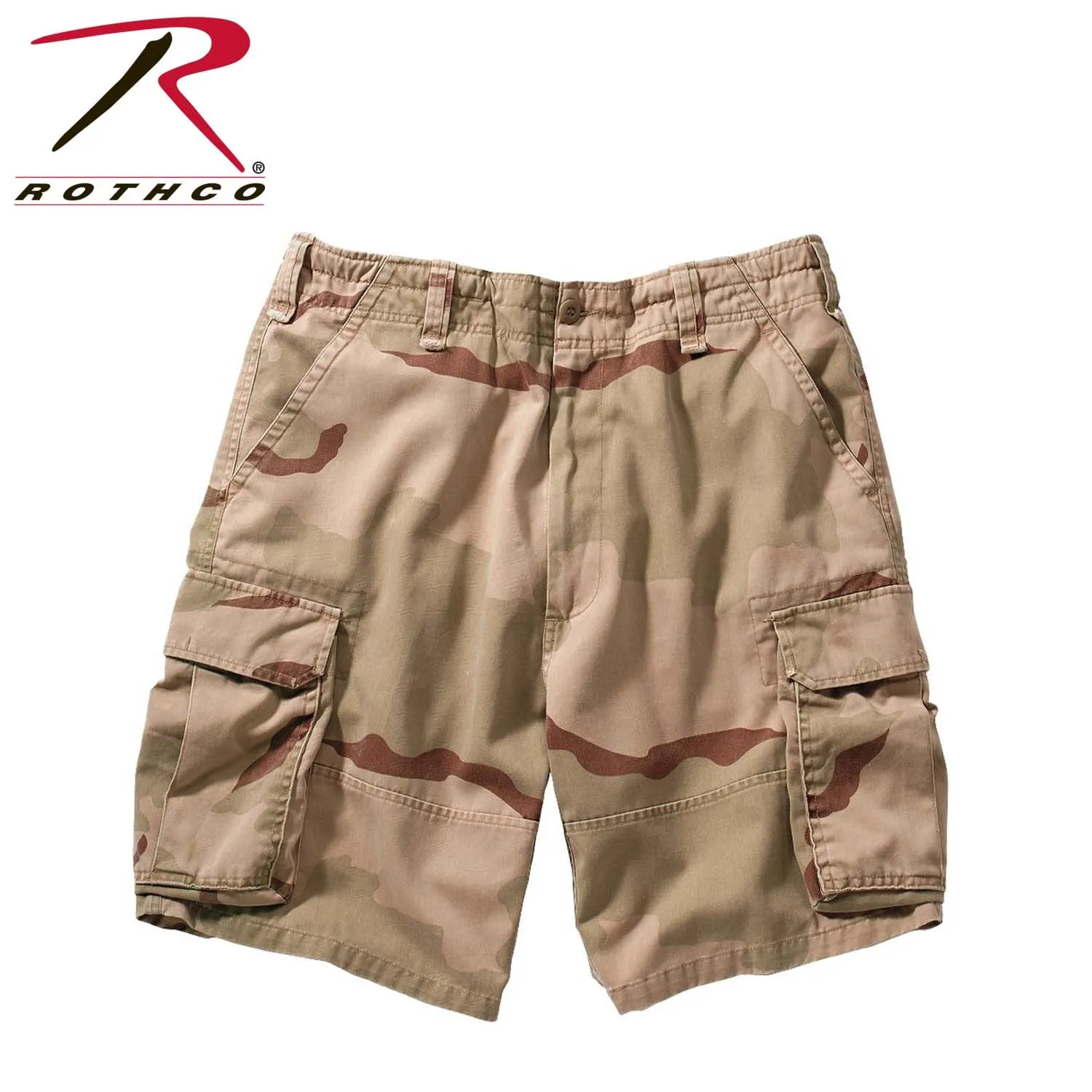 Rothco Vintage Camo Paratrooper Cargo Shorts