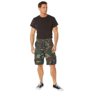 Rothco Vintage Camo Paratrooper Cargo Shorts