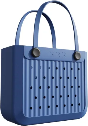 Rubber Beach Tote Bag, Waterproof EVA Travel Tote Washable Beach Handbags for Sports Outdoor Anti-Tip Bag