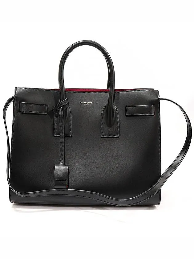 Saint 378299 Smooth Dejour Small Bag Black Reduced prices Calfskin Classic Tote Sock Laurent Instant access