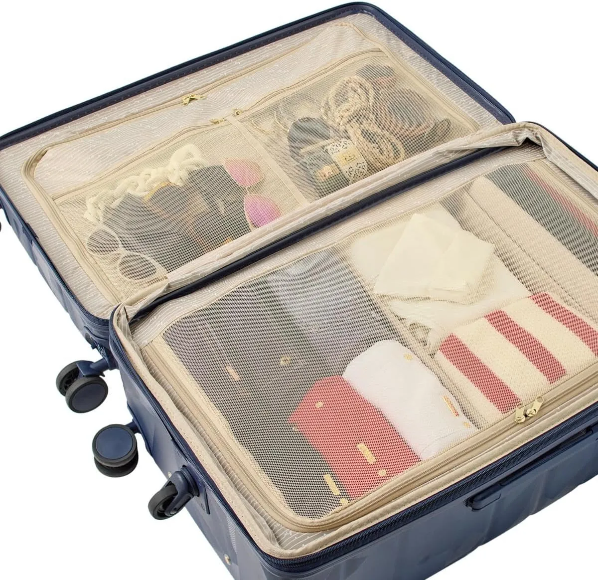 Samantha Brown 30" Trunk Style Case w/Tote (Black Metallic)