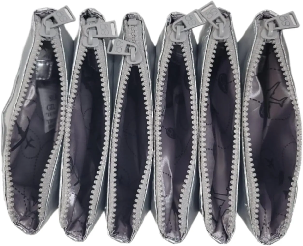 Samantha Brown To-Go Accordion Organizer Bag (Metallic Silver)