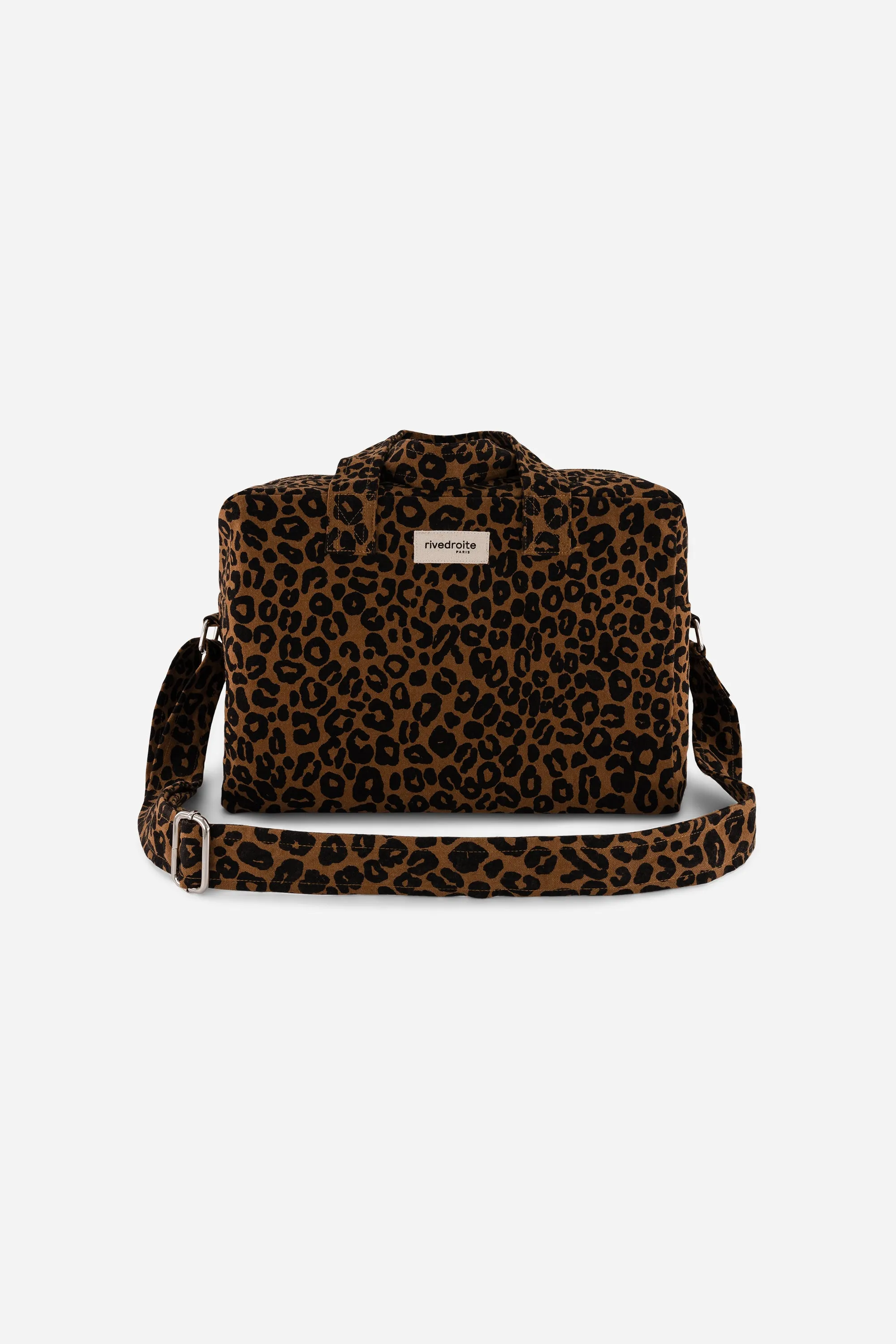 Sauval the city bag - Recycled cotton Leopard