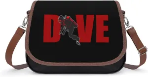 Scuba Diving Diver Crossbody Bags for Women Trendy Shoulder Satchel Purses Messenger Bag