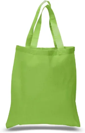 Set of 6 Blank Cotton Tote Bags Reusable 100% Cotton Reusable Tote Bags
