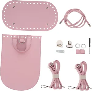 SEWACC 1 Set Bag Accessories Chain Bag Handles Rattan Duffle Drawstring Toiletry Bag Tote Produce Crochet Bag Bags Make Satchel Chains Handbag Base Shaper