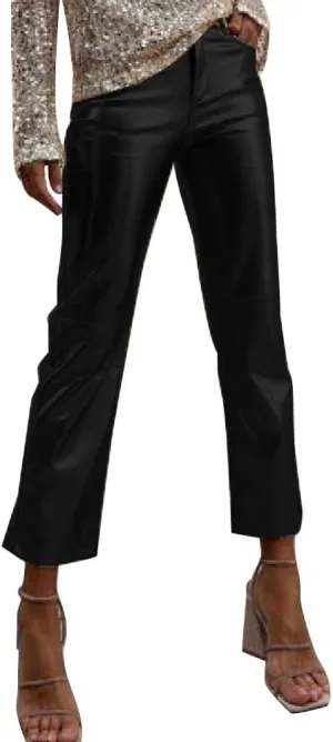 Shiny Metallic Women's Holographic Glitter Rave Dance Cropped Pants