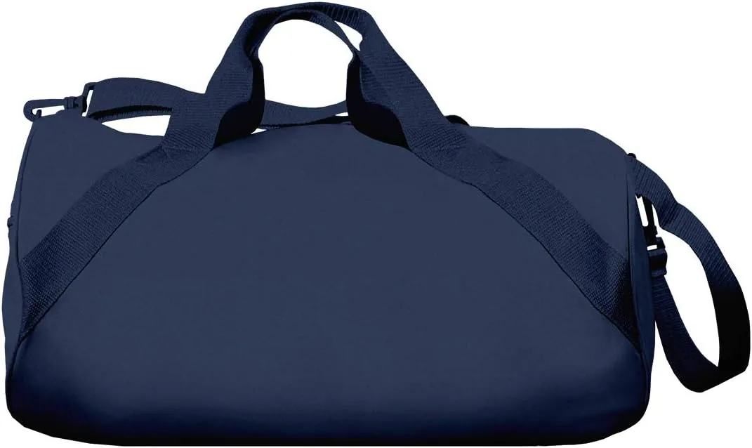 Silver Metallic Custom Dance Bag: Barrel Duffel Bag