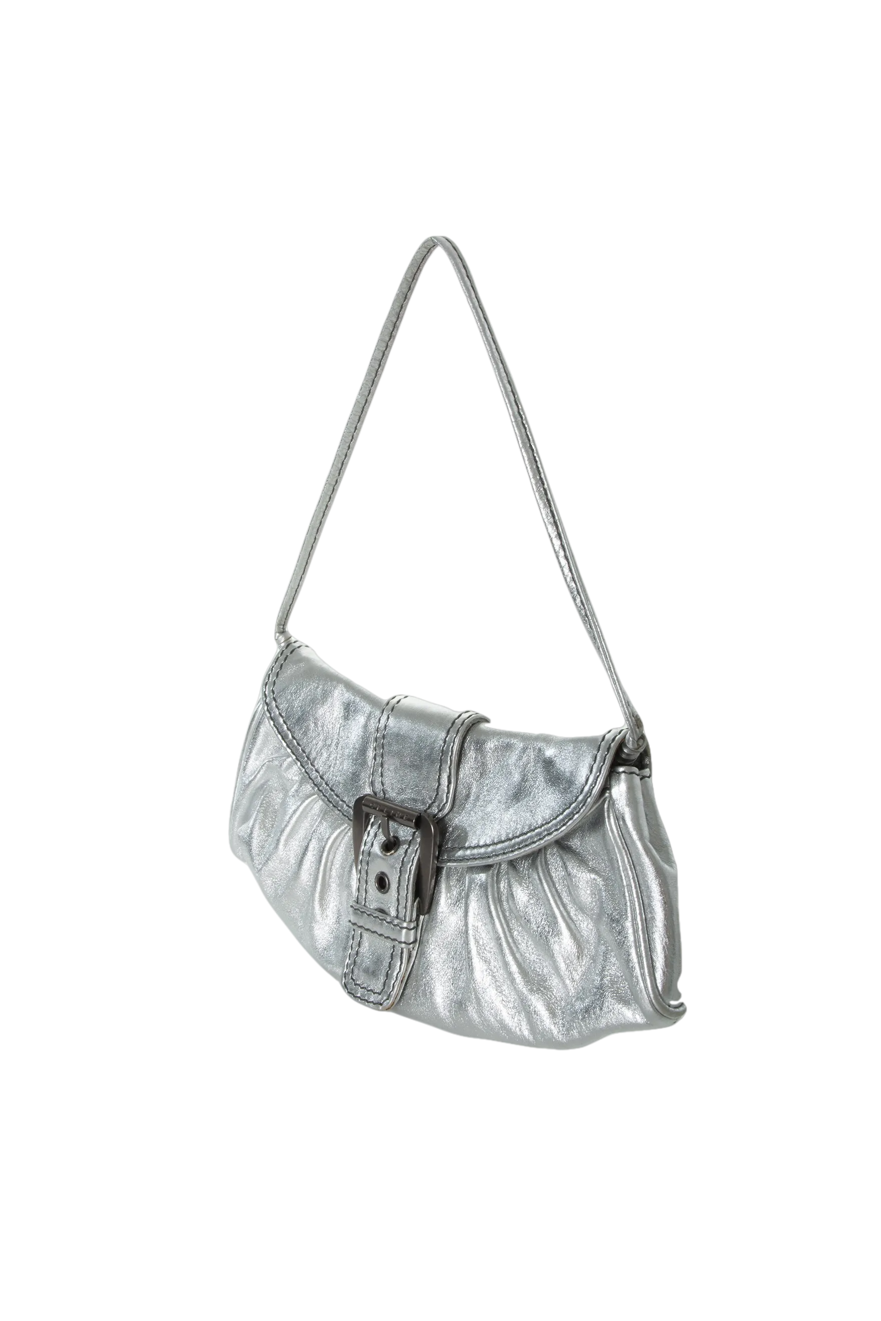 Silver Shoulder Bag