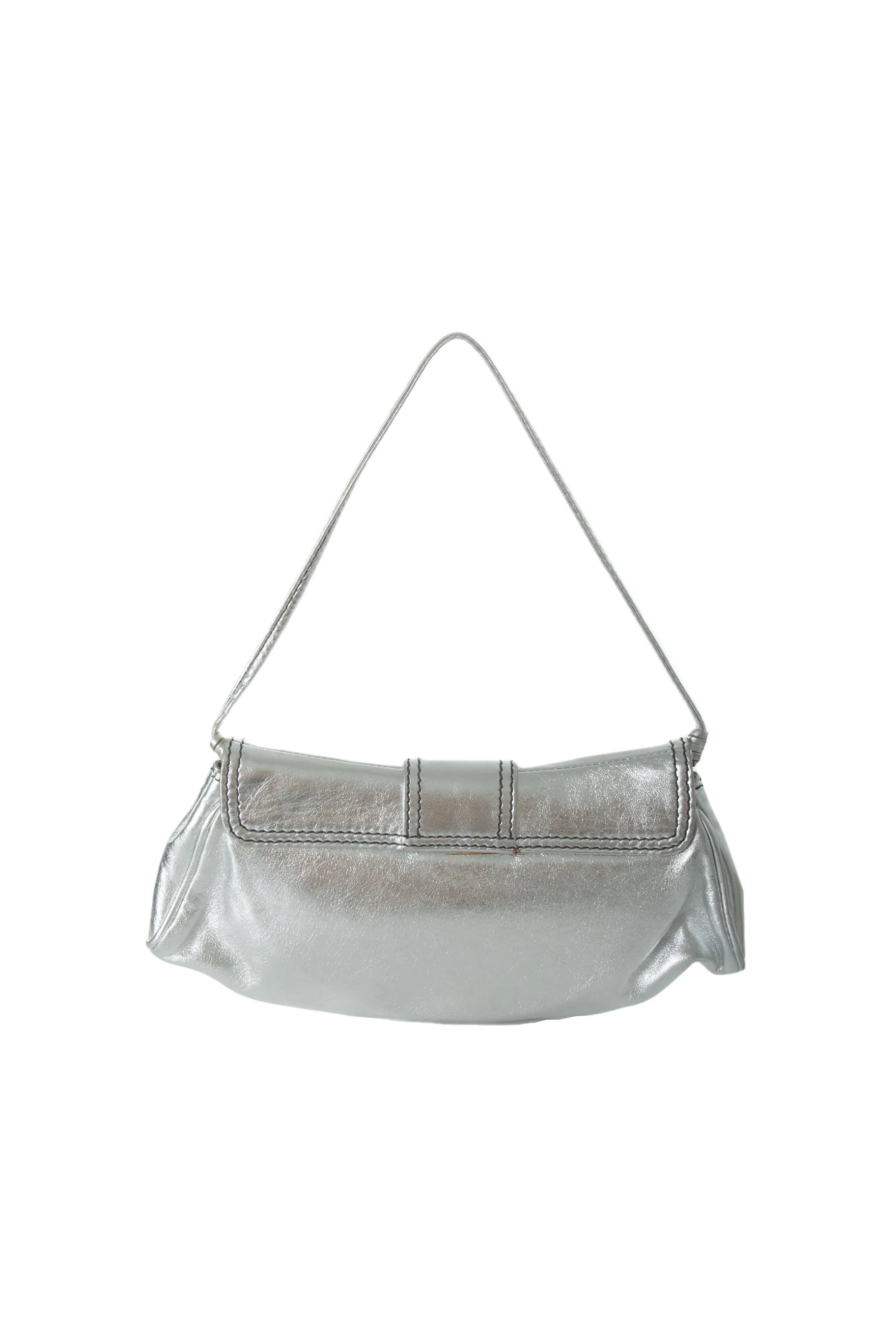 Silver Shoulder Bag