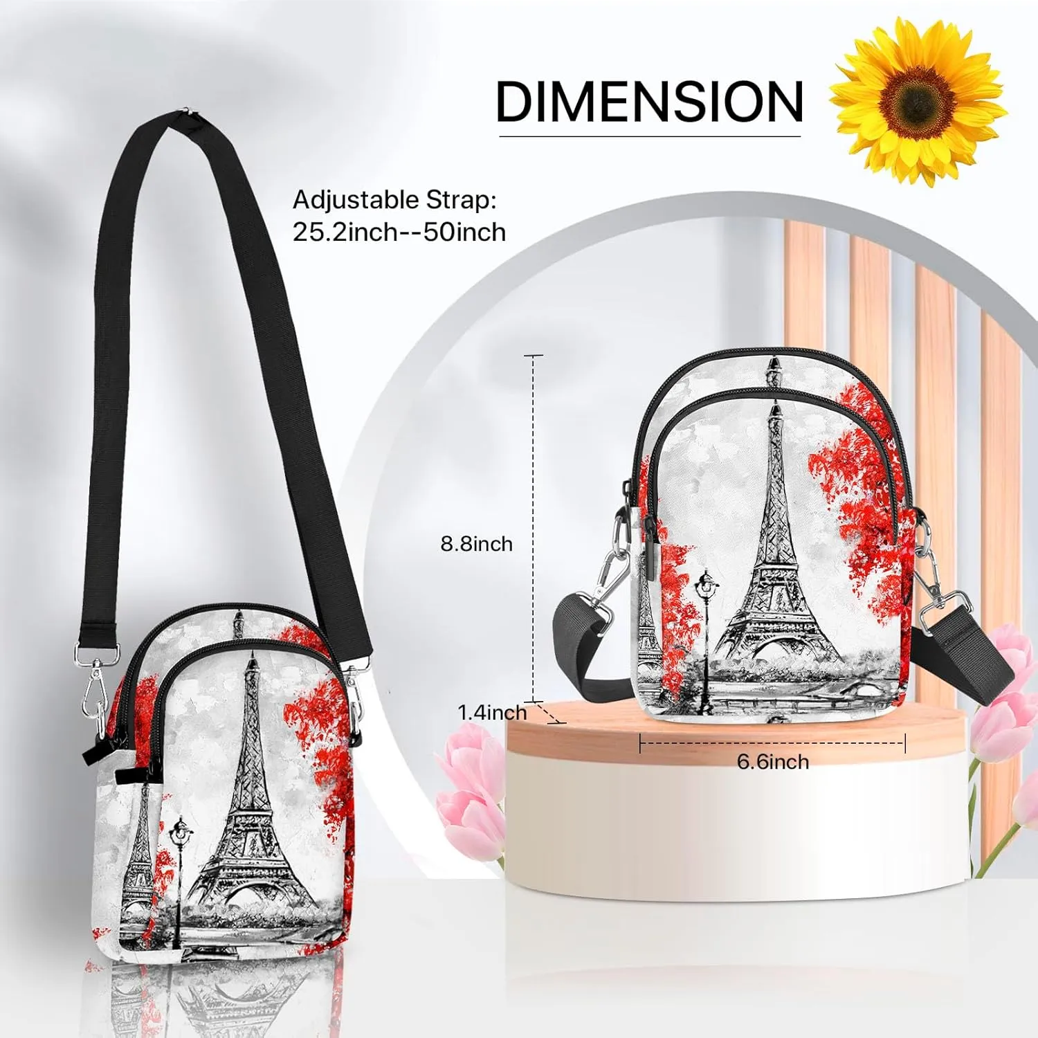 Small Crossbody Bags for Women Cell Phone Purse Women Fashion Phone Bags Crossbody Wallet for Travel