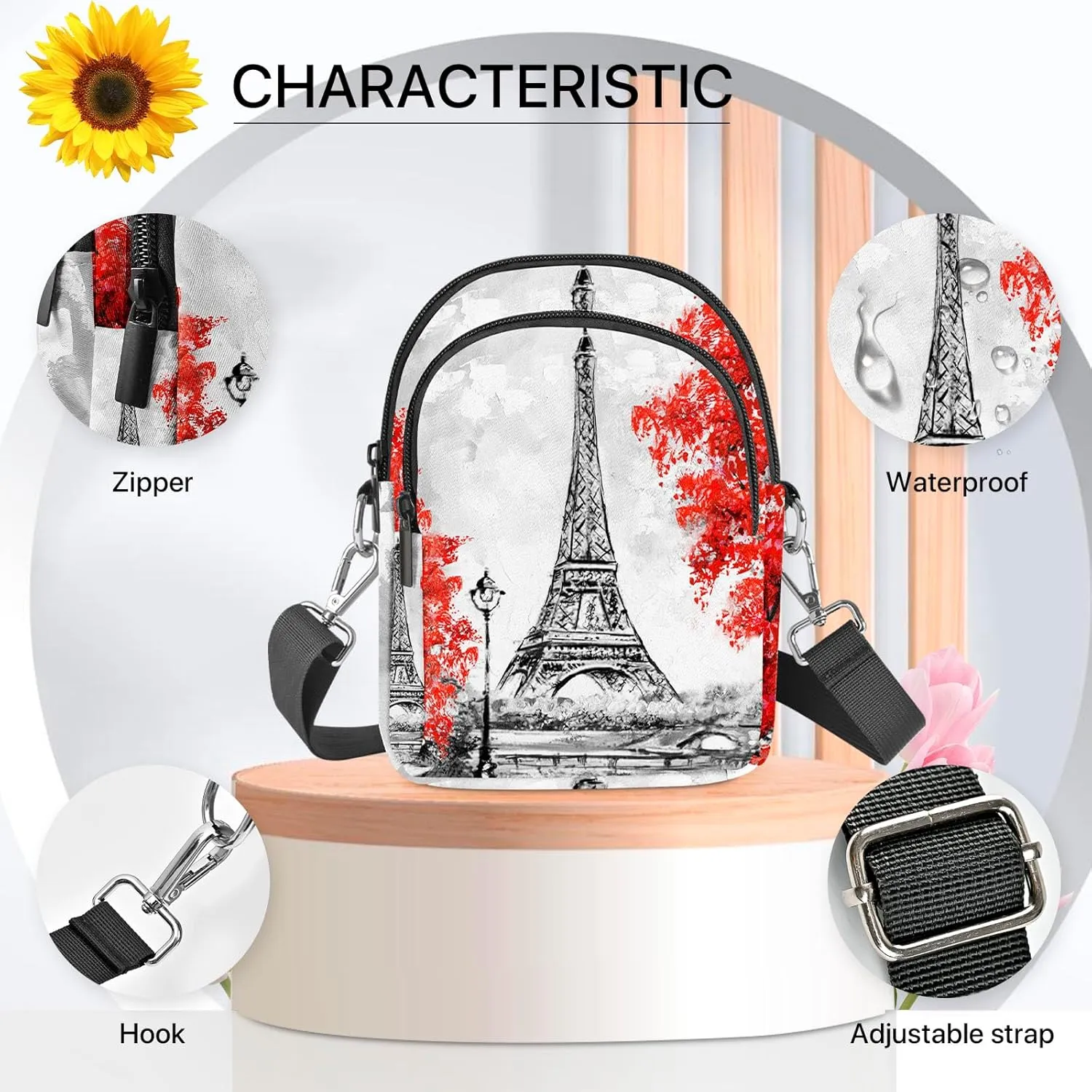 Small Crossbody Bags for Women Cell Phone Purse Women Fashion Phone Bags Crossbody Wallet for Travel