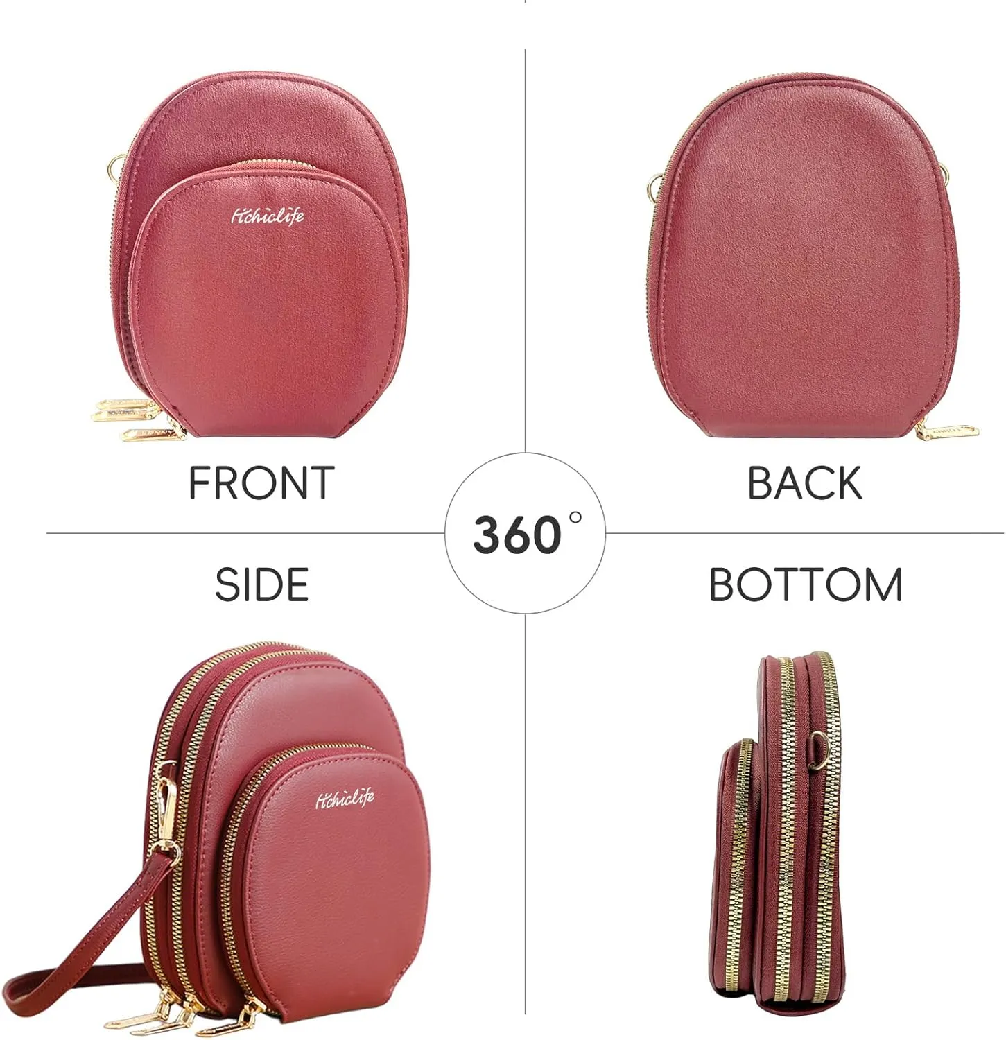 Small Crossbody Bags for Women Trendy Cell Phone Purse Wallet