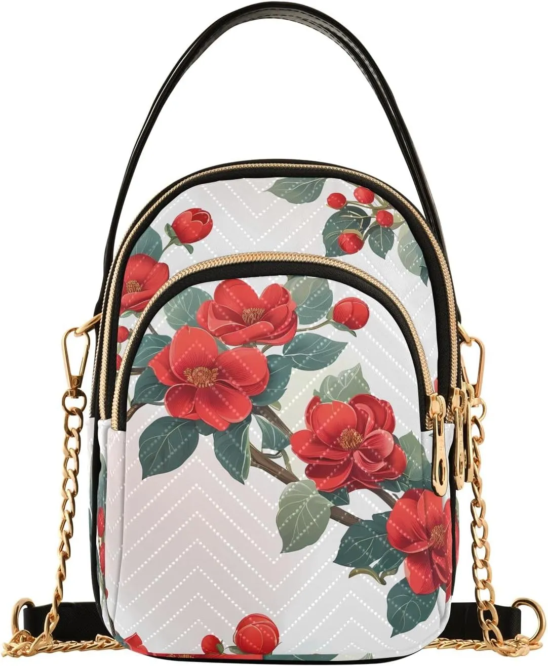 Small Handbag Crossbody Bag for Women Quilted Bags Shoulder Purse Phone Wallet Chain Bag