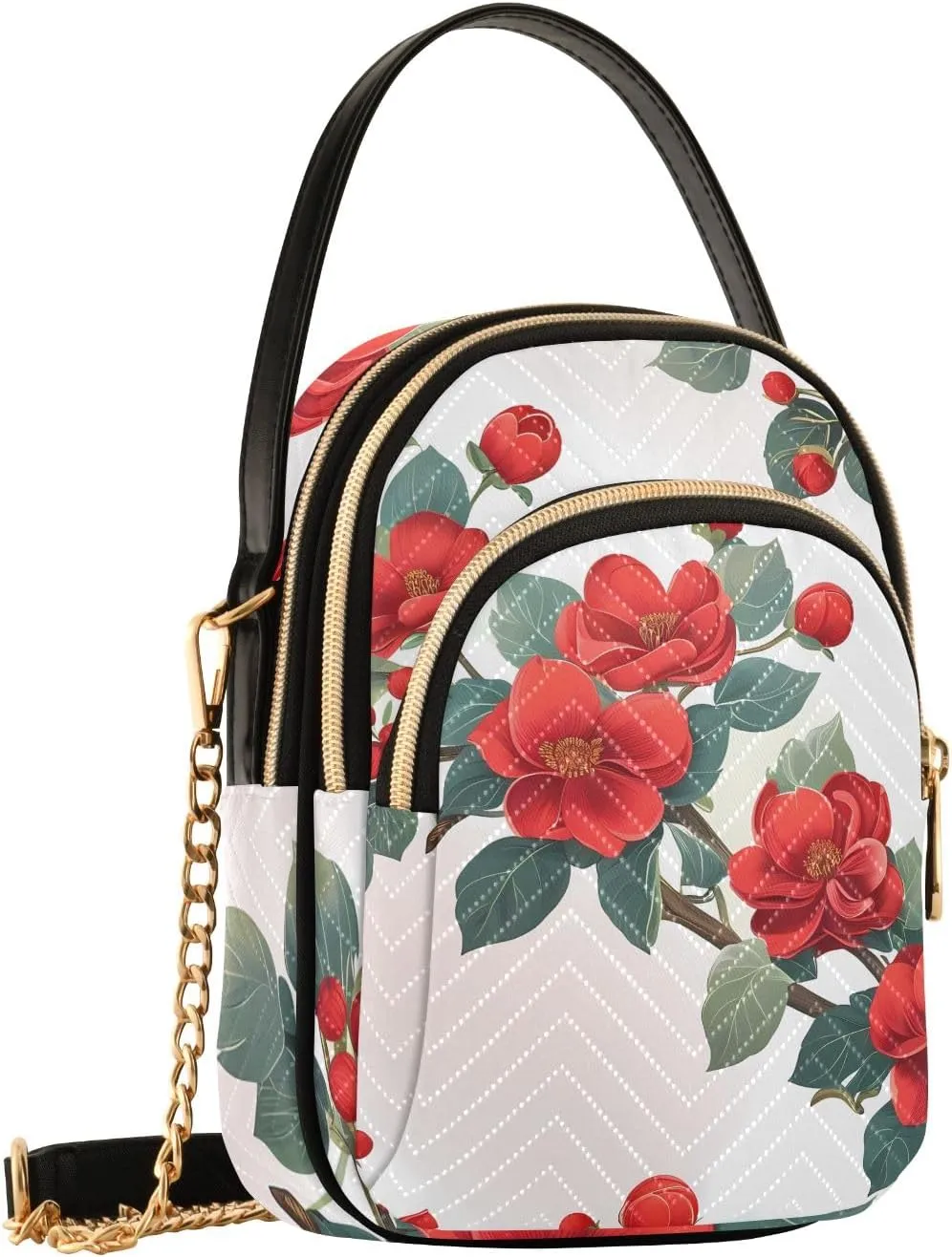 Small Handbag Crossbody Bag for Women Quilted Bags Shoulder Purse Phone Wallet Chain Bag
