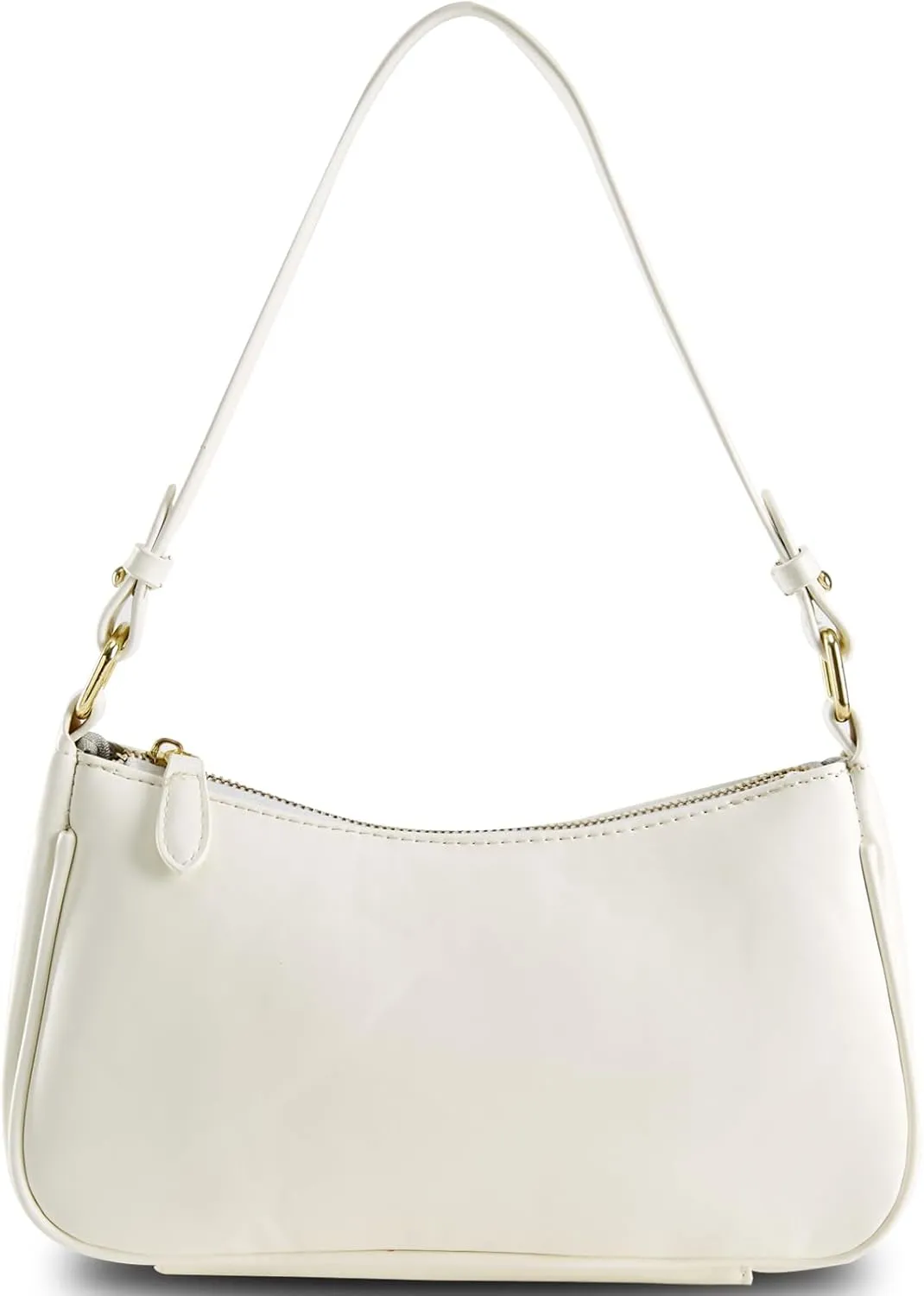 Small Shoulder Bag for women Clutch Purse Handbag with 2 Removable Straps and Zipper Closure Crossbody Bags