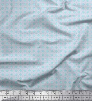 Soimoi Rayon Pink Fabric - by The Yard - 56 Inch Wide - Knitted Sewing Shirting - Textile Charm with Knitted Sewing Patterns Printed Fabric