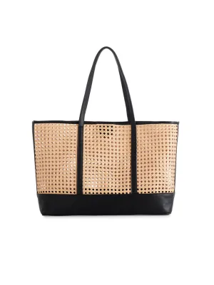 Soleil Rattan Tote