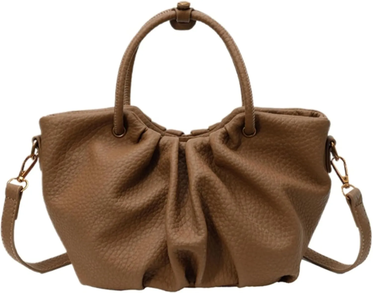 Squeeze Top Handle Bags Designer Handbag Crossbody Purses Women 2025 Trendy Small Tote Bag