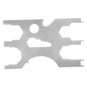 Stainless Steel Scuba Diving Multi Tool, Regulator Credit Card Kit, Portable Repair Equipment for Divers