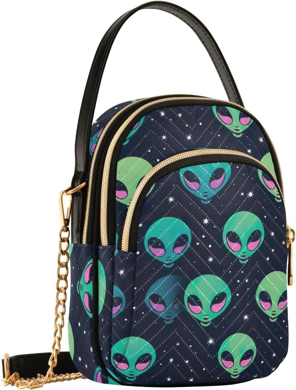 Stars and Moon Small Crossbody Bags for Women Detachable Strap Purses Travel Handbags 20850782