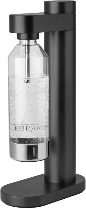 Stelton Brus Carbonator Black Metallic