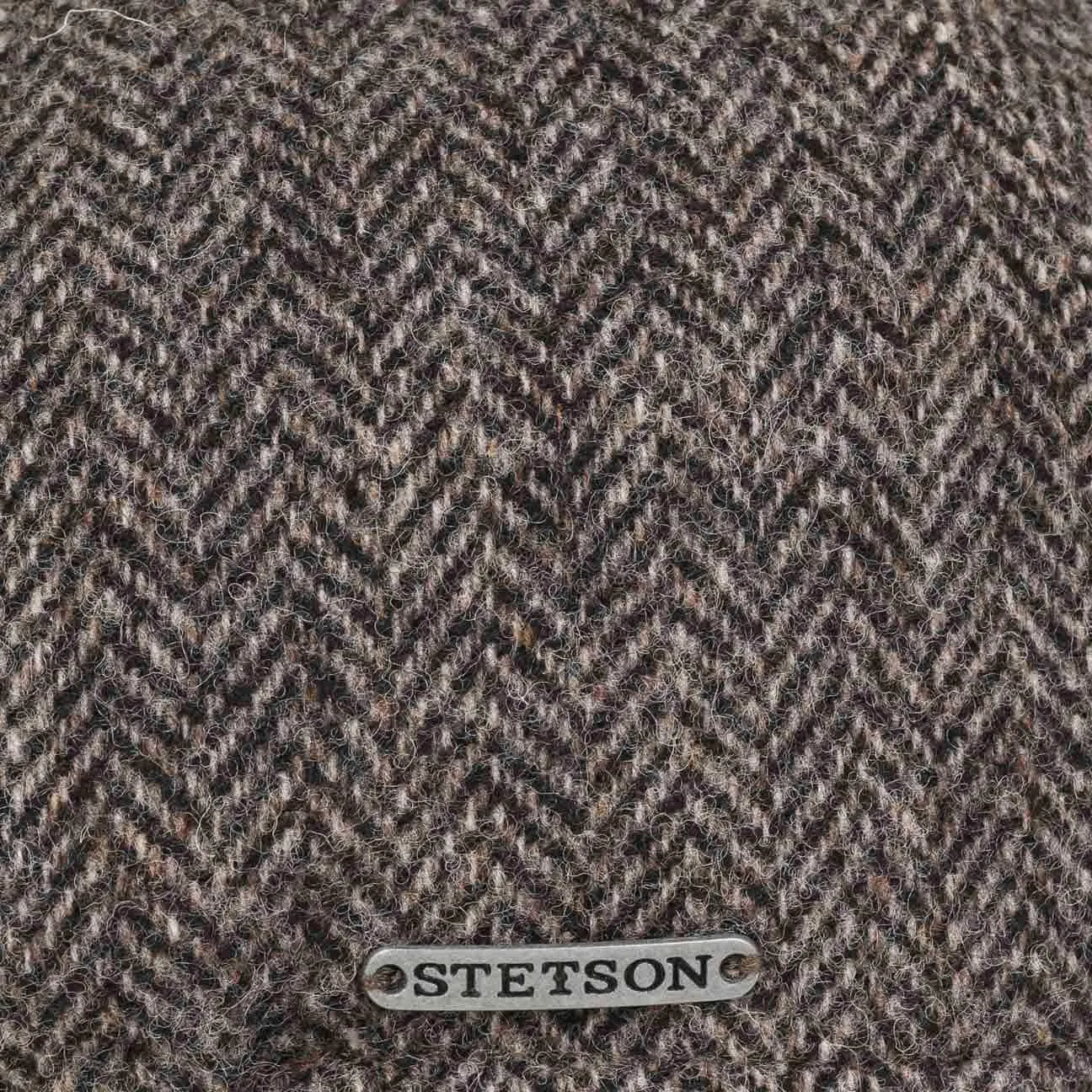 Stetson Texas Wool Herringbone Cap Men |