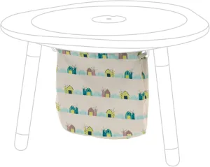 Stokke MuTable Cotton Bag, Windmills - Toy Storage Bag for Small to Medium-Sized Toys - Made of Soft Cotton - Lightweight, Easy to Carry