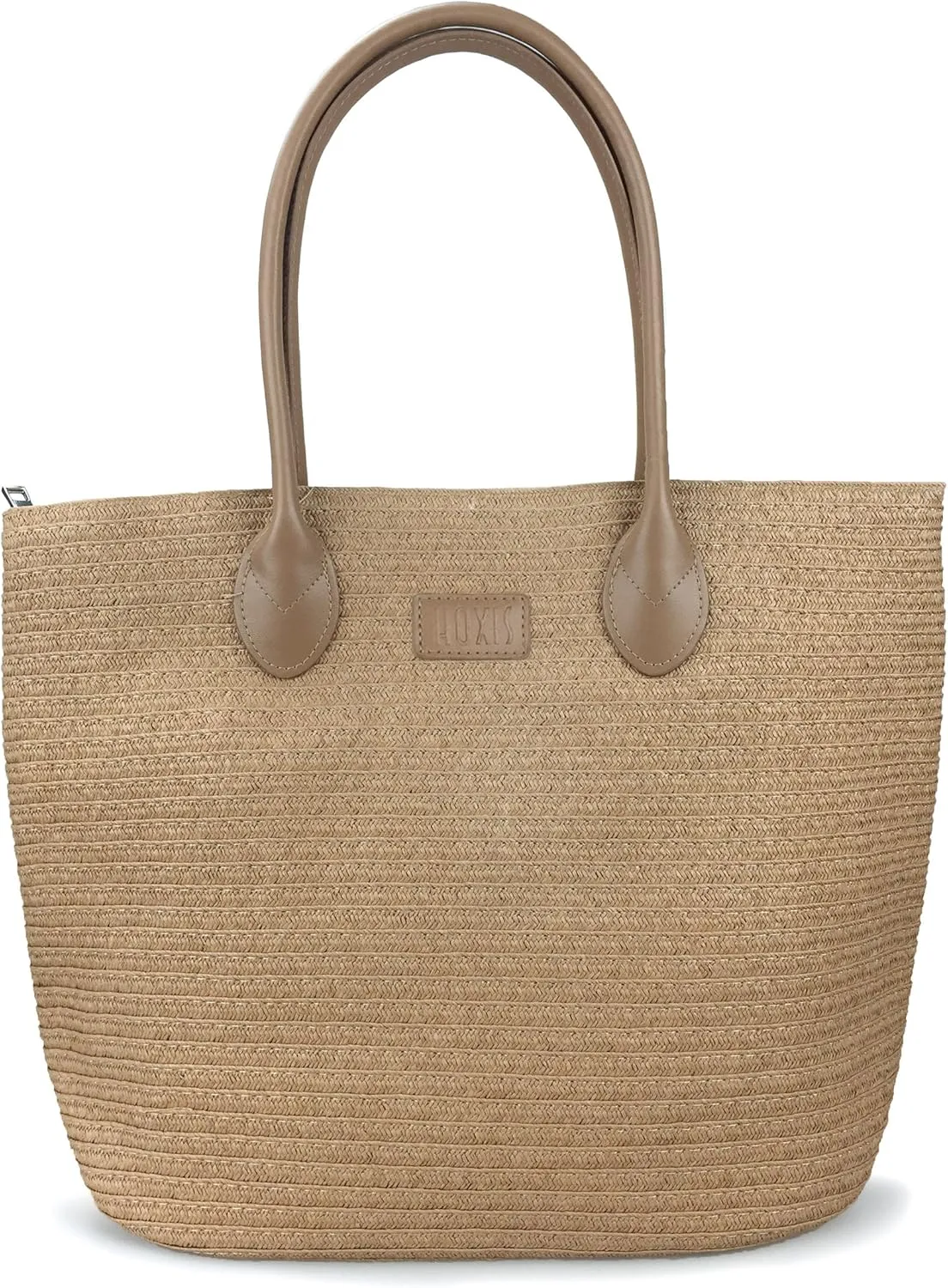 Straw Rattan Women Tote Summer Beach Shoulder Handbag