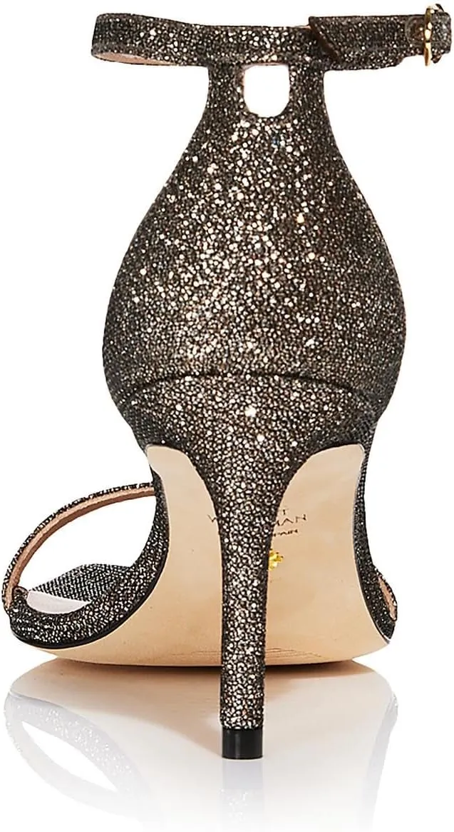Stuart Weitzman Womens Metallic Adjustable Heels