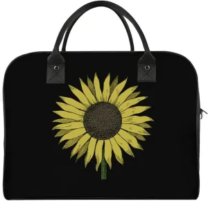Sunflower Duffle Bag for Travel Crossbody Sports Tote Gym Bag Shoulder Weekender Overnight Bag
