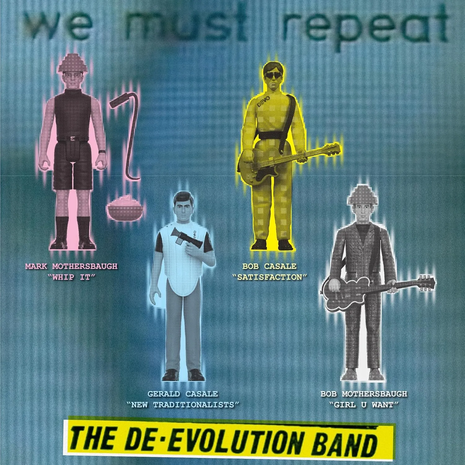 Super7 Devo Reaction Figures Wave 05 - Booji Boy Action Figure