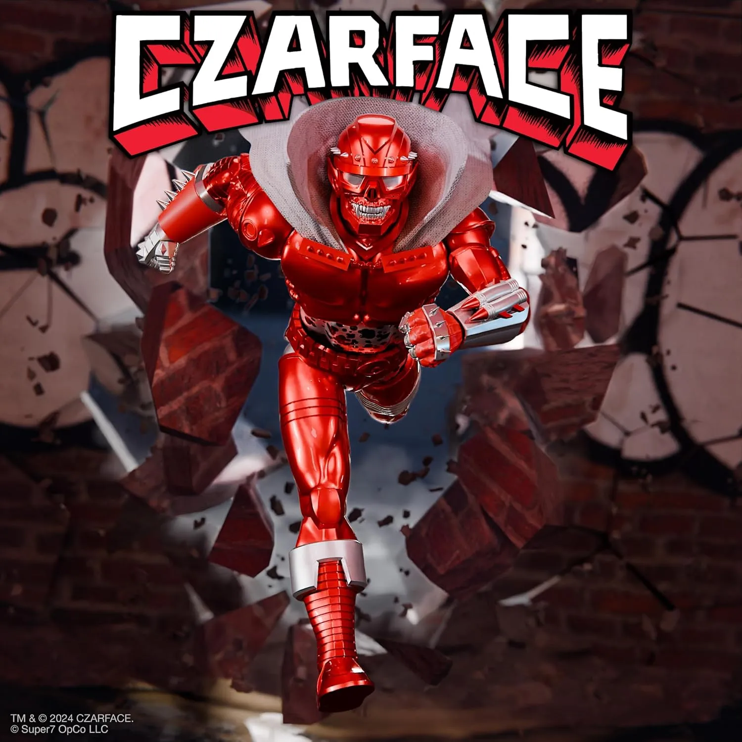 Super7 ULTIMATES! Czarface Impostarr - 7" Czarface Action Figure with Accessories Hip Hop Collectibles and Retro Toys