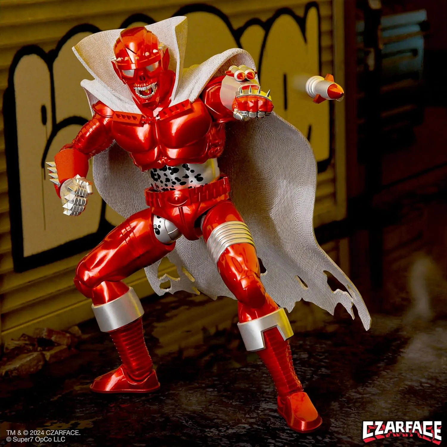 Super7 ULTIMATES! Czarface Impostarr - 7" Czarface Action Figure with Accessories Hip Hop Collectibles and Retro Toys