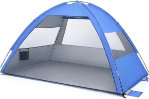 SUPVOX Large Family Camping Tent Portable Sun Shade Shelter for People with Storage Bags Easy Setup Carrying Bag for Beach Hiking and Outdoor