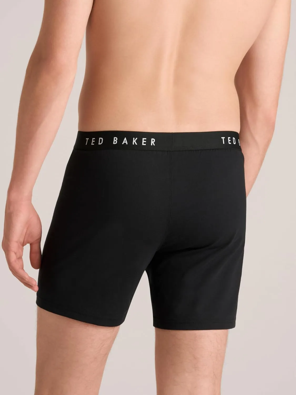 Ted Baker Men's 3 Pack Cotton Knit Boxer Briefs