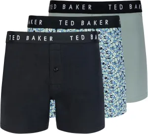 Ted Baker Men's 3 Pack Cotton Knit Boxer Briefs