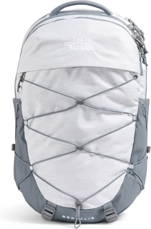 THE NORTH FACE Women's Borealis Commuter Laptop Backpack, TNF White Metallic Mélange/Mid Grey-NPF, One Size