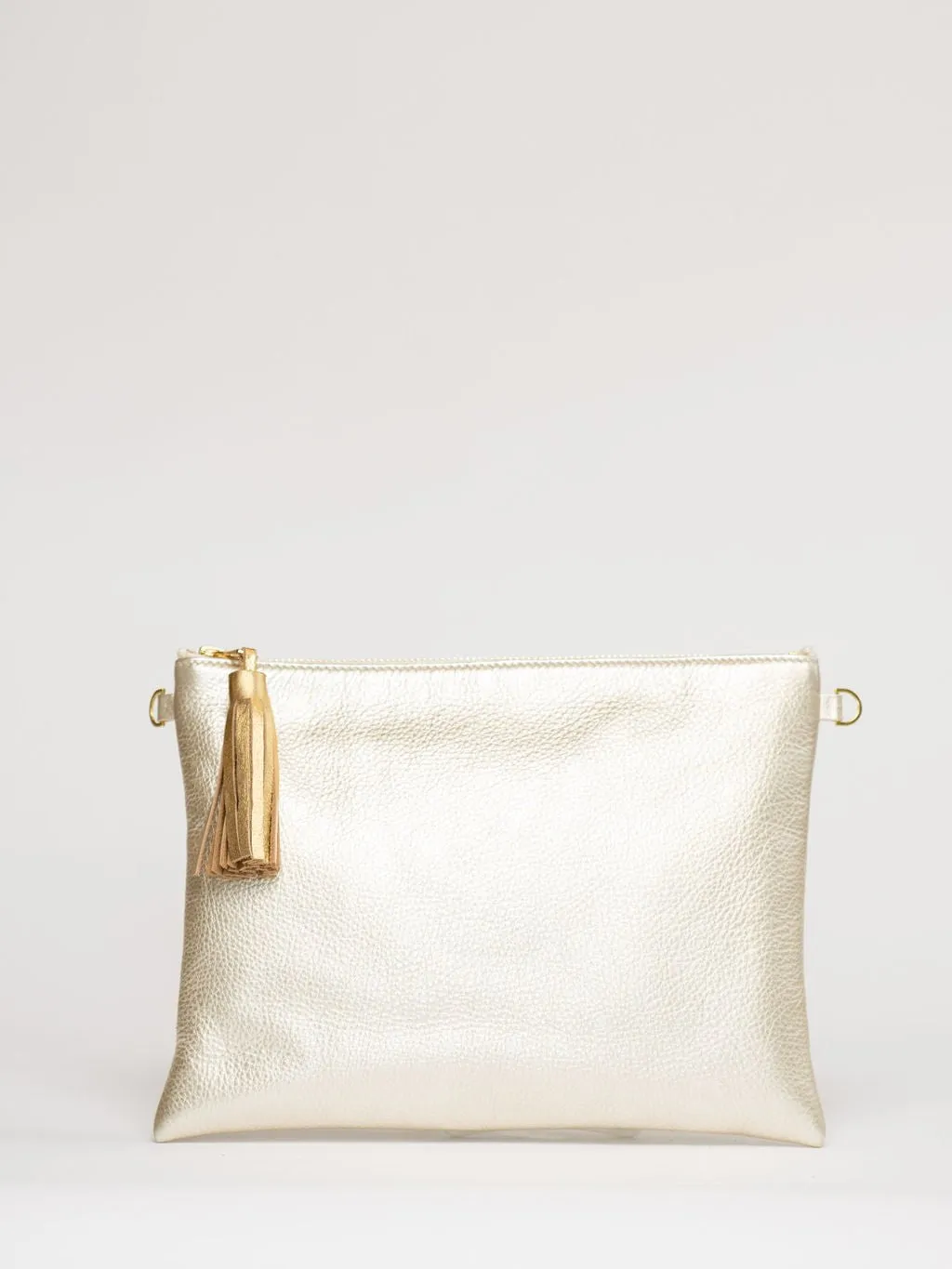 The Sconset Clutch   Crossbody Bag | Champagne