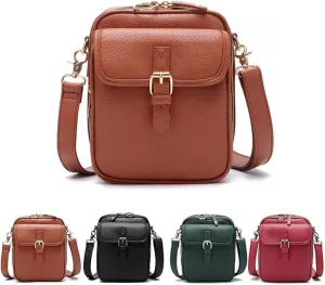 Tojoyride Crossbody Bags For Women,Vintage Large Capacity With Compartments Fashion Daily Travel Shoulder Bag