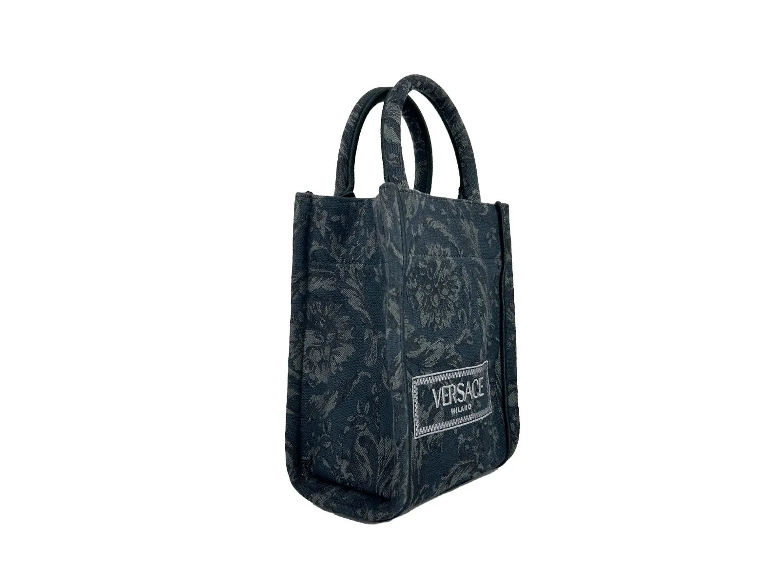 Top Tote Athena Mini Crossbody Impressive variety High-efficiency Barocco Black Bag Versace Handle