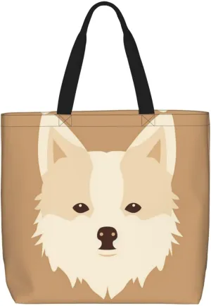 Tote Bag for Women Flower sunglasses Shoulder Bag with Zipper Handbag Large Capacity Reusable Grocery Bag