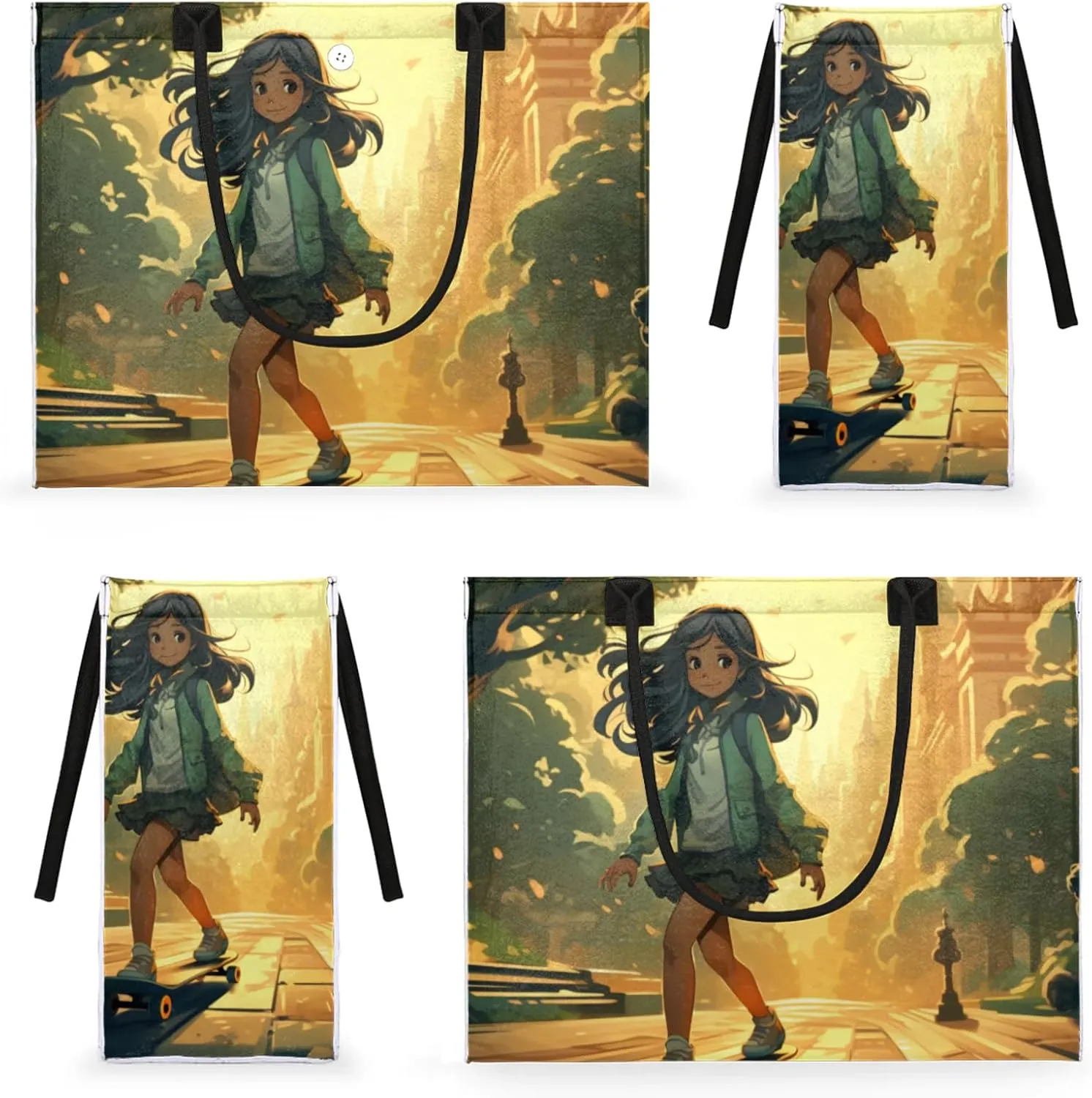 Tote Bag for Women Reusable Canvas Shoulder Bag