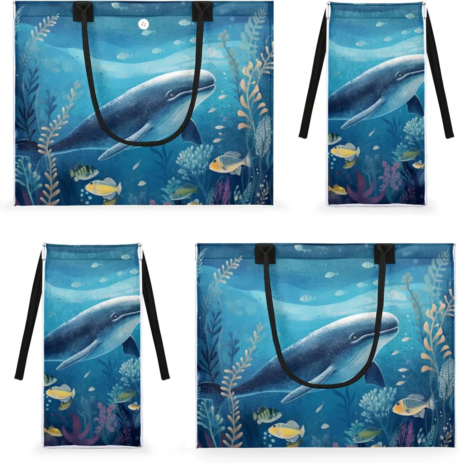 Tote Bag for Women Reusable Canvas Shoulder Bag