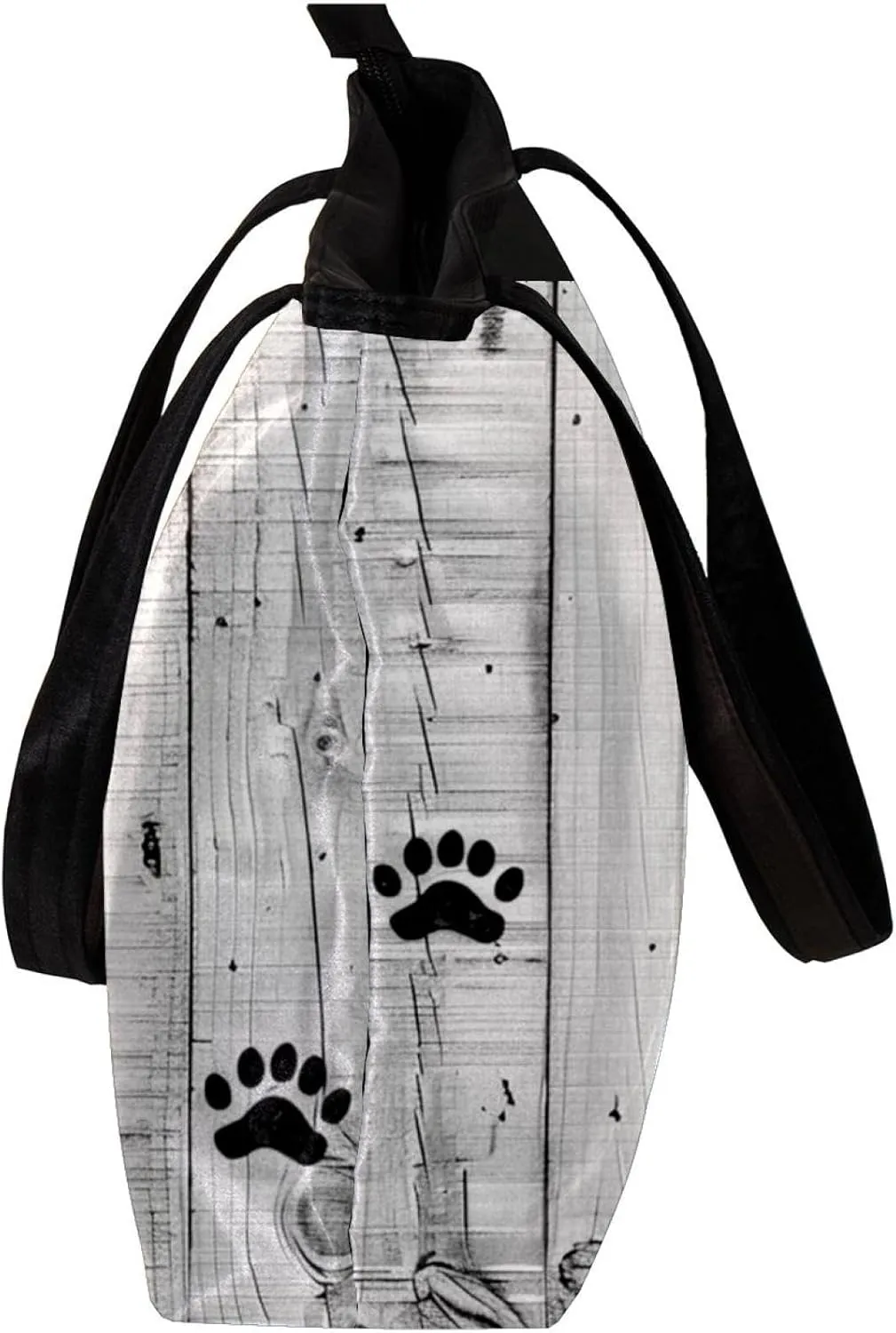 Tote Bag, Large Tote Bag, Women's Tote Handbags, Plank Paw Print Animal, Tote Bags Women