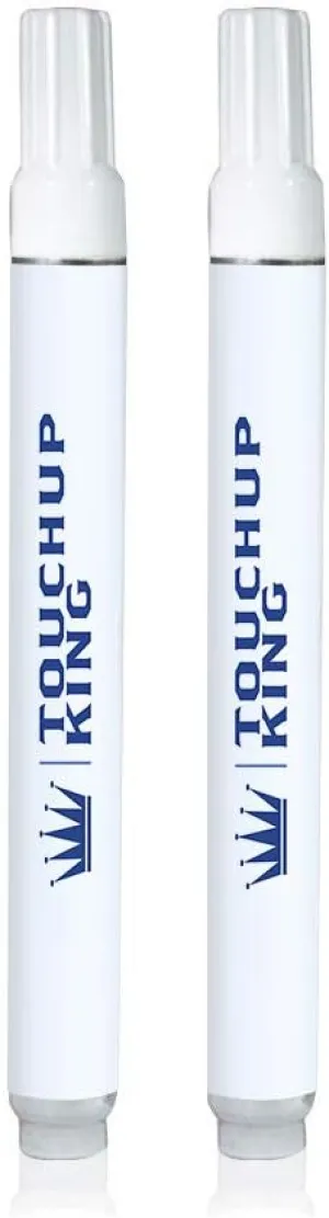 Touch Up King C27 Arctic Gray Metallic Pen Kit with One Basecoat Paint Pen and One Clearcoat Pen