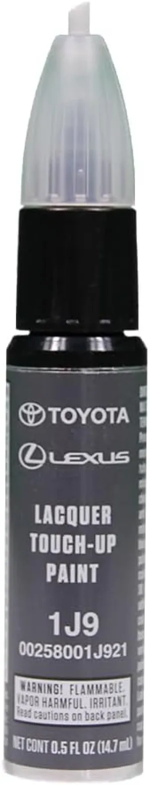 Toyota Genuine 00258-001J9-21 Celestial Silver Metallic Touch-Up Paint (.44 fl oz, 13 ml)